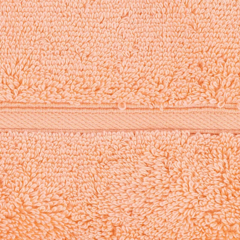 4 Полотенце махровое Pappel Cirrus/S 30x50см, цвет персиковый фото 2