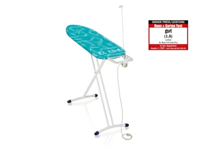 Полноразмерное изображение Гладильная доска с электроподключением Leifheit Airboard Solid Plus M 120х38см