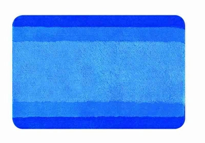 Коврик для ванной, 90x60см, Spirella Balance, цвет синий