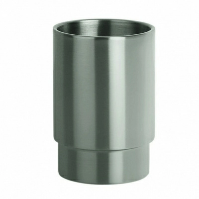 Полноразмерное изображение Стакан для зубных щеток Spirella Nyo, матовая сталь