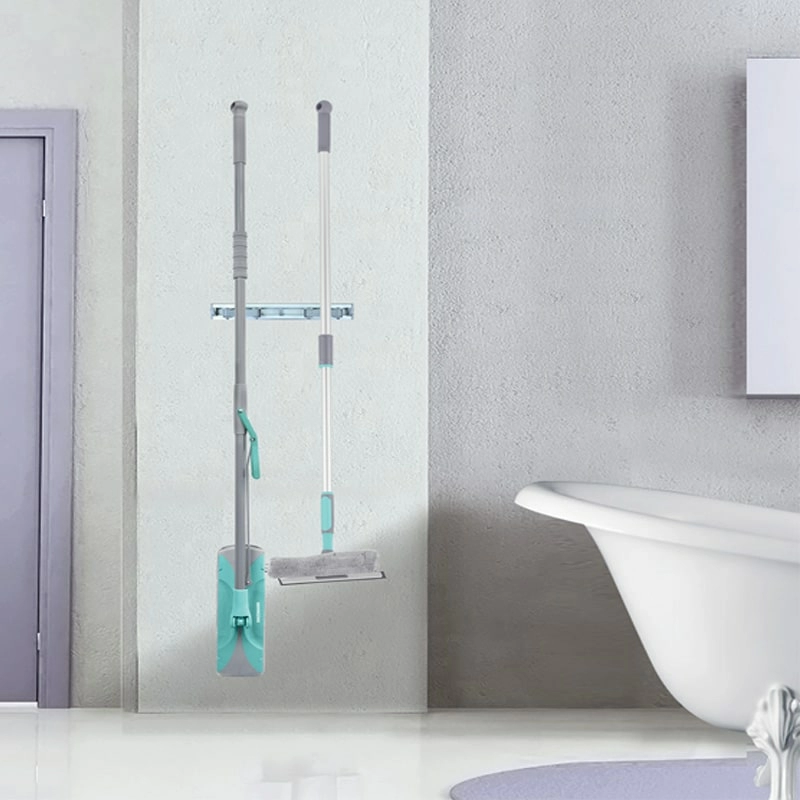 Держатель для швабр Hausmann Mop Holder 31x6x4,2см, серый фото 3