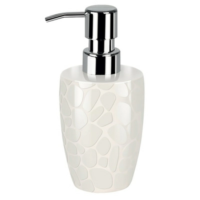 1 Дозатор для жидкого мыла Spirella Darwin Pebble, белый