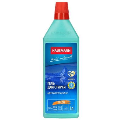 Гель для стирки цветного белья Hausmann 1л