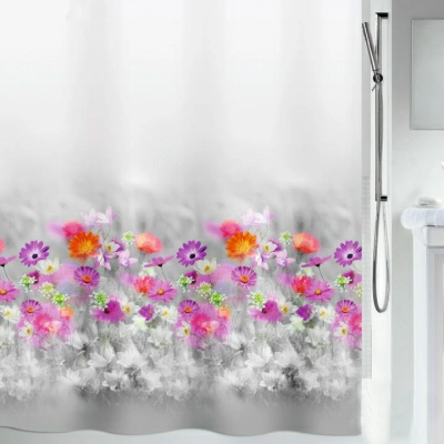 Полноразмерное изображение Штора для ванной комнаты Spirella Abella