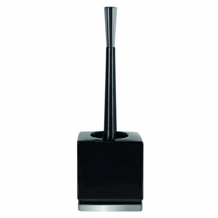 Ерш для унитаза Spirella Rоma, черный с серебром фото 1