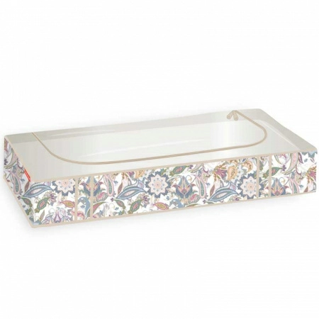 Кофр для хранения Hausmann Paisley 100x50x15см, бежевый фото 1