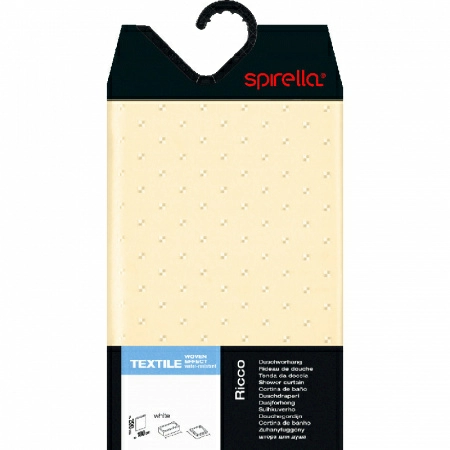 2 Штора для ванной комнаты Spirella Ricco natural фото 2