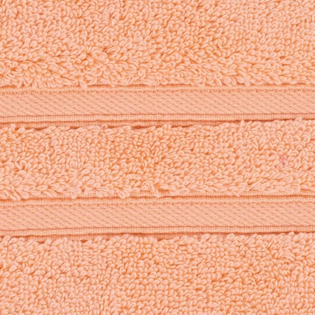 4 Полотенце махровое Pappel Cirrus/S 50x100см, цвет персиковый фото 2