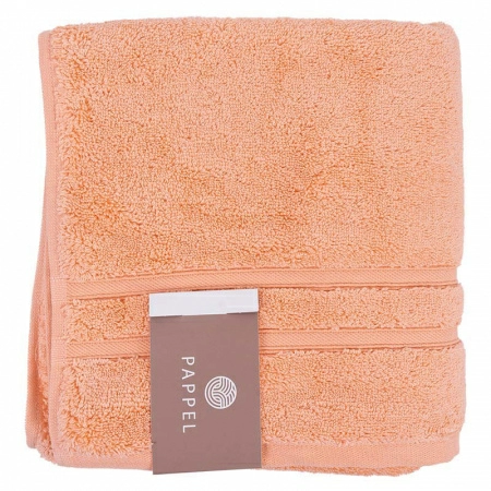 2 Полотенце махровое Pappel Cirrus/S 50x100см, цвет персиковый фото 4