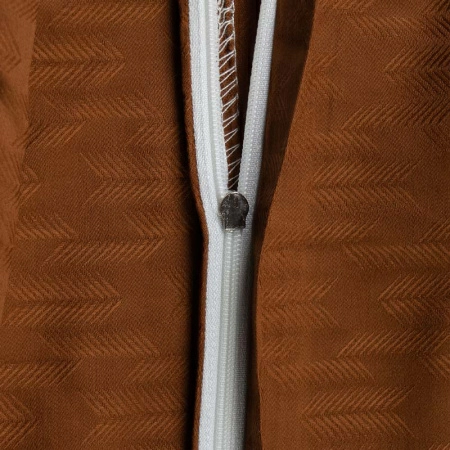 Комплект постельного белья семейный Pappel Jacquard Brown фото 2