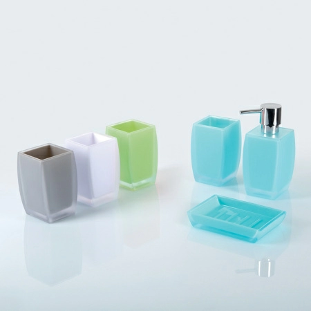 Дозатор для жидкого мыла Spirella Freddo, серый фото 3