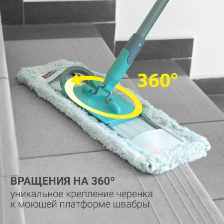 7 Универсальная швабра для пола Hausmann Professional Telescopic фото 9