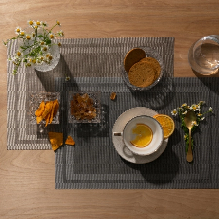 Салфетка сервировочная Zapel Frame silver stripe фото 2