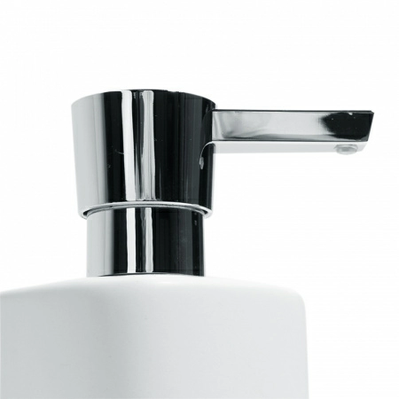 Дозатор для жидкого мыла Spirella Retro, белый фото 2