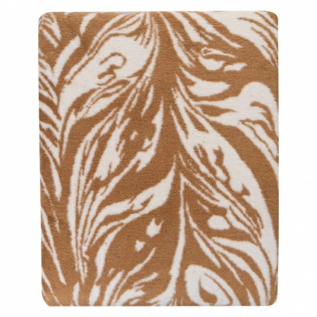 Плед 150x200см Pappel Scotch Jacquard, песочный фото 2