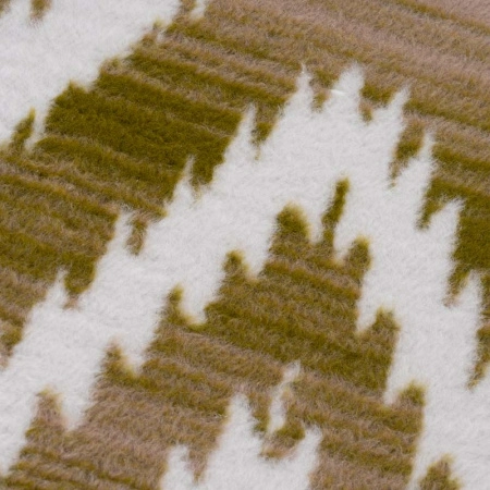 3 Плед 200x220см Pappel Cotton, красный с бежевым фото 4