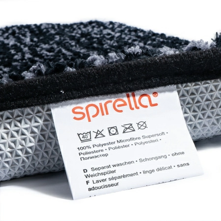 7 Коврик для ванной комнаты Spirella Gobi 55x65см, антрацит фото 4