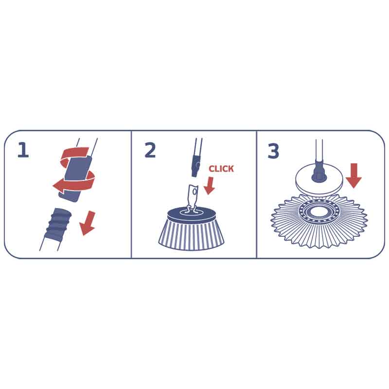 Насадка для швабры Leifheit Clean Twist Mop фото 2