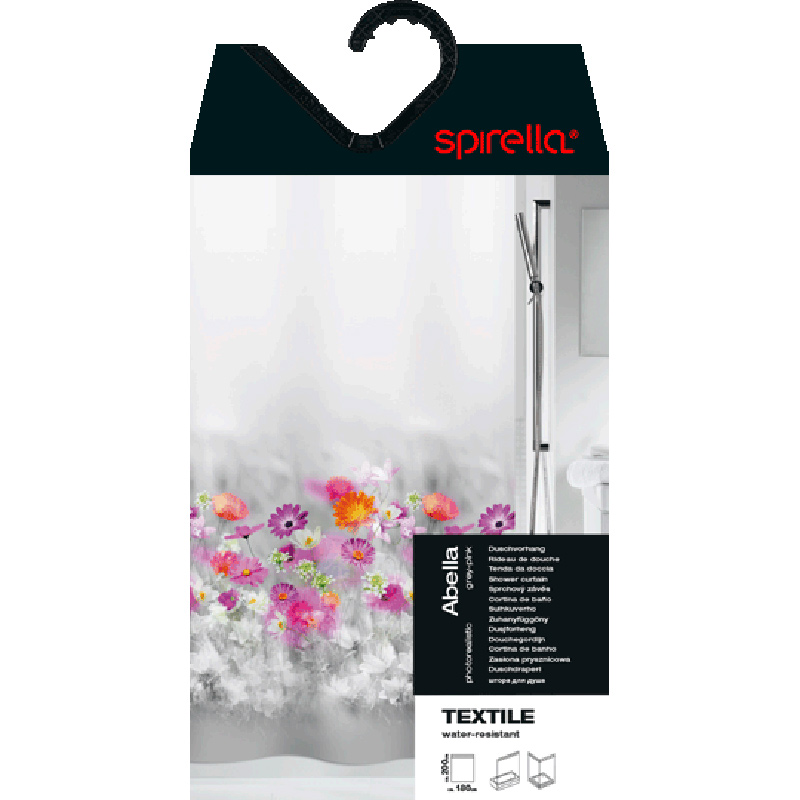 Штора для ванной комнаты Spirella Abella фото 2