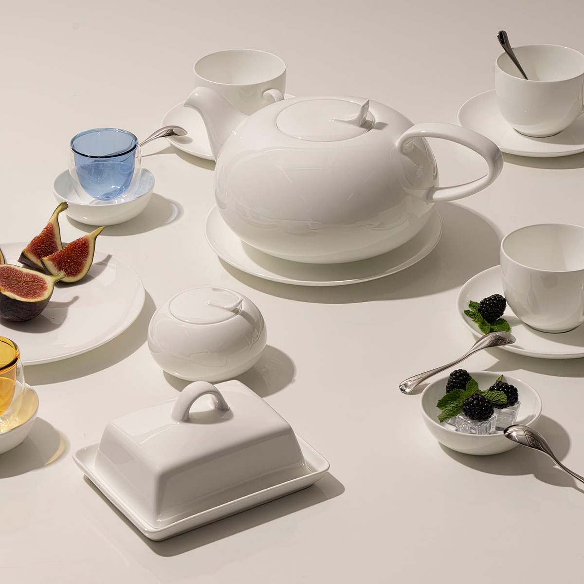 Тарелка закусочная Zapel Table Blanche 20,5см фото 3